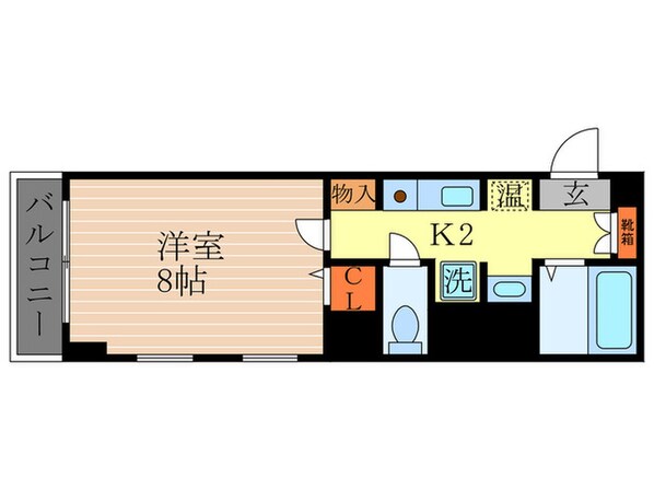 ディクティ三条の物件間取画像